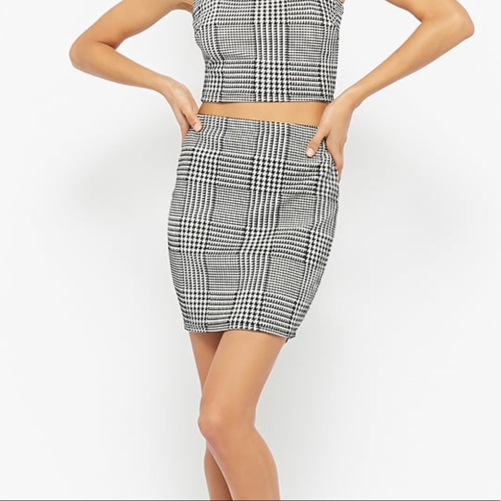 Forever 21 Plaid Skirt Sz Small